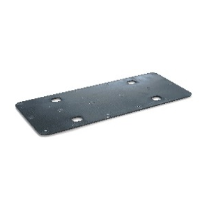 Unterlegplatte / Abdeckplatte 120x50x1,5mm 100 Stück im Karton schwarz