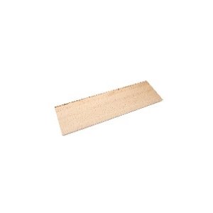 Unterlegplatte aus Hartholz 120x50x2mm 250 Stück im Karton natur
