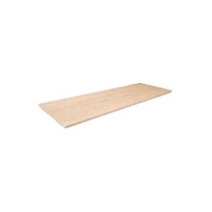 Unterlegplatte aus Hartholz 120x50x7mm 200 Stück im Karton natur