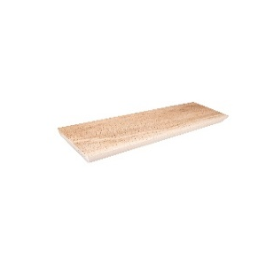Unterlegplatte aus Hartholz 120x50x15mm 100 Stück im Karton natur