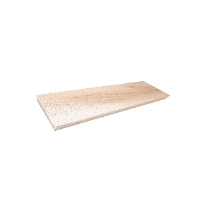 Unterlegplatte aus Hartholz 160x50x10mm 100 Stück im Karton natur