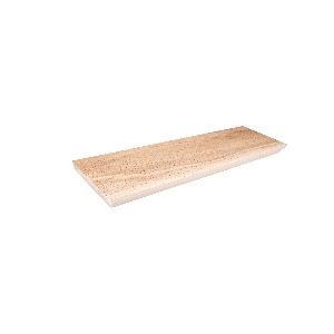 Unterlegplatte aus Hartholz 160x50x15mm 100 Stück im Karton natur