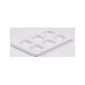 Unterlegplatte INO Gitter 80x50x10mm belastbar bis 6t 250 Stück im Karton Weiß
