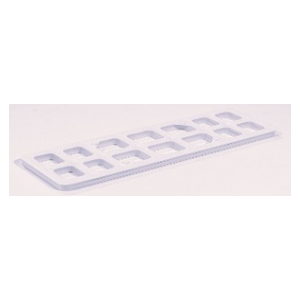 Unterlegplatte INO Gitter 160x50x10mm belastbar bis 8t 100 Stück im Karton Weiß