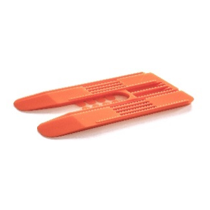 Montagehilfe Space light schlagfest 73x42x4,5mm 350 Stück im Karton orange