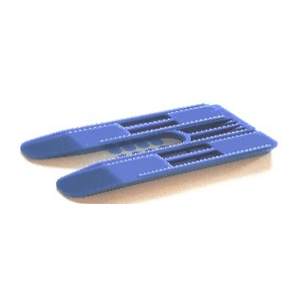 Montagehilfe Space light schlagfest 73x42x7,5mm 300 Stück im Karton blau