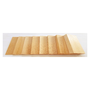Unterlegplatte aus Hartholz 160x50mm Mix Maxi Pack Inh. 35x2mm, 30x3mm, 20x4mm, 30x5mm, 15x7mm, 25x10mm, 15x15mm, 5x20mm 175 Stück im Karton natur