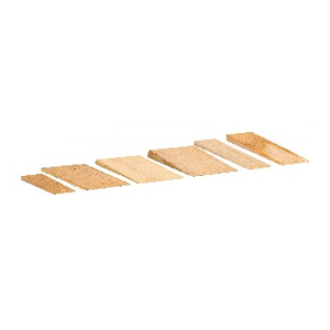 Keil Hartholz natur 100x24x20mm 100 Stück im Karton EAN