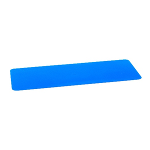 Unterlegplatte geschlossene Oberfläche 170x53x2mm 10t belastbar 250 Stück im Karton blau