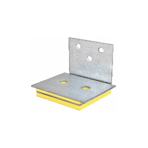 GePi- Schallschutzwinkel 80x80x3x80mm