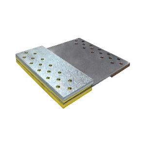 GePi- Schallschutzverbinder flach 240x280x4mm EAN