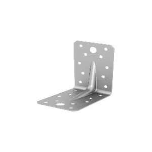 GH-Winkelverbinder m. Steg 90x90x65x1,5mm