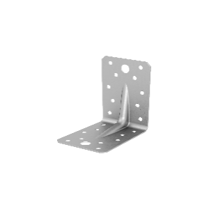 GH-Winkelverbinder Typ 65S mit Steg 90x90x65x2,5mm