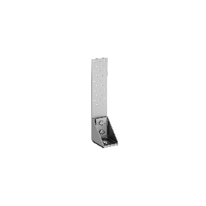 GH-HT2 Set Zuglasche G 2xM10 340x60x3,0mm, Fußwinkel mit Steg 103x75x60x3,0