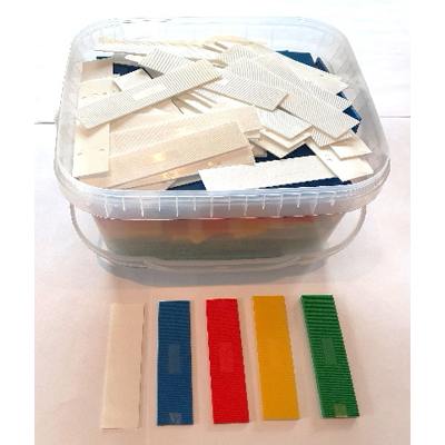 Unterlegplatten Mix 100x24mm