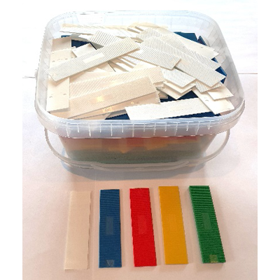 Unterlegplatten Mix 100x22mm