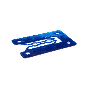 Montagehilfe aus Kunststoff 77x48x2mm