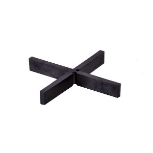 Fugenkreuz B= 55mm, L= 55mm, H= 15mm schwarz