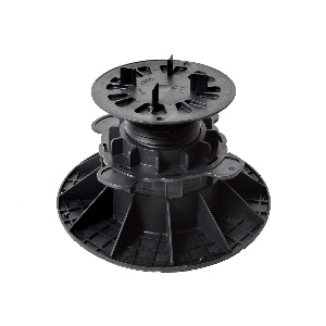Plattenlager PRO für Steinplatten Stellbereich 70-120mm, Auflage Boden D=205mm, Auflage Platten D=130mm