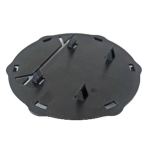 Clever Click Aufsatz für Aluminiumprofil, Abstand der Halterung B= 45mm passend für Plattenlager BASE und PRO