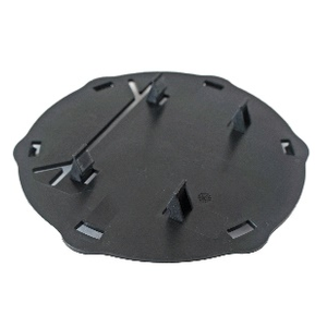 Clever Click Aufsatz für Aluminiumprofil, Abstand der Halterung B= 60mm passend für Plattenlager BASE und PRO