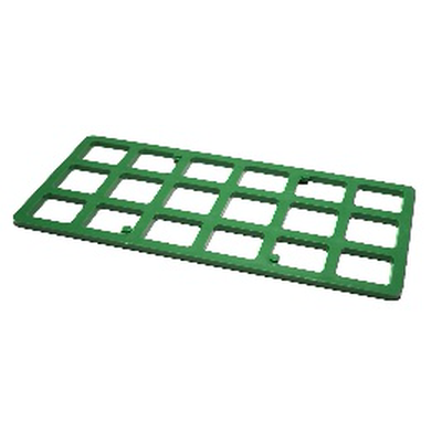 Unterlegplatte INO Gitter 160x75x5mm belastbar bis 14t 150 Stück im Karton