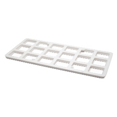 Unterlegplatte INO Gitter 160x75x10mm belastbar bis 14t 100 Stück im Karton