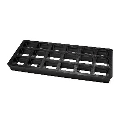 Unterlegplatte INO Gitter 160x75x20mm belastbar bis 14t 50 Stück im Karton