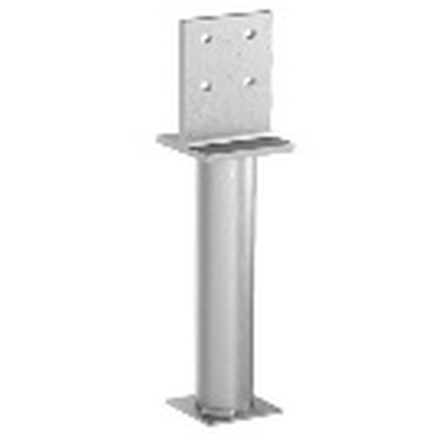 GH Pfostenträger Typ 02 in Beton 80 x 130mm, Dolle 48,3 x 300mm