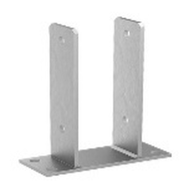 GH Pfostenträger Typ B auf Beton LW 70mm, Seite 50 x 200mm